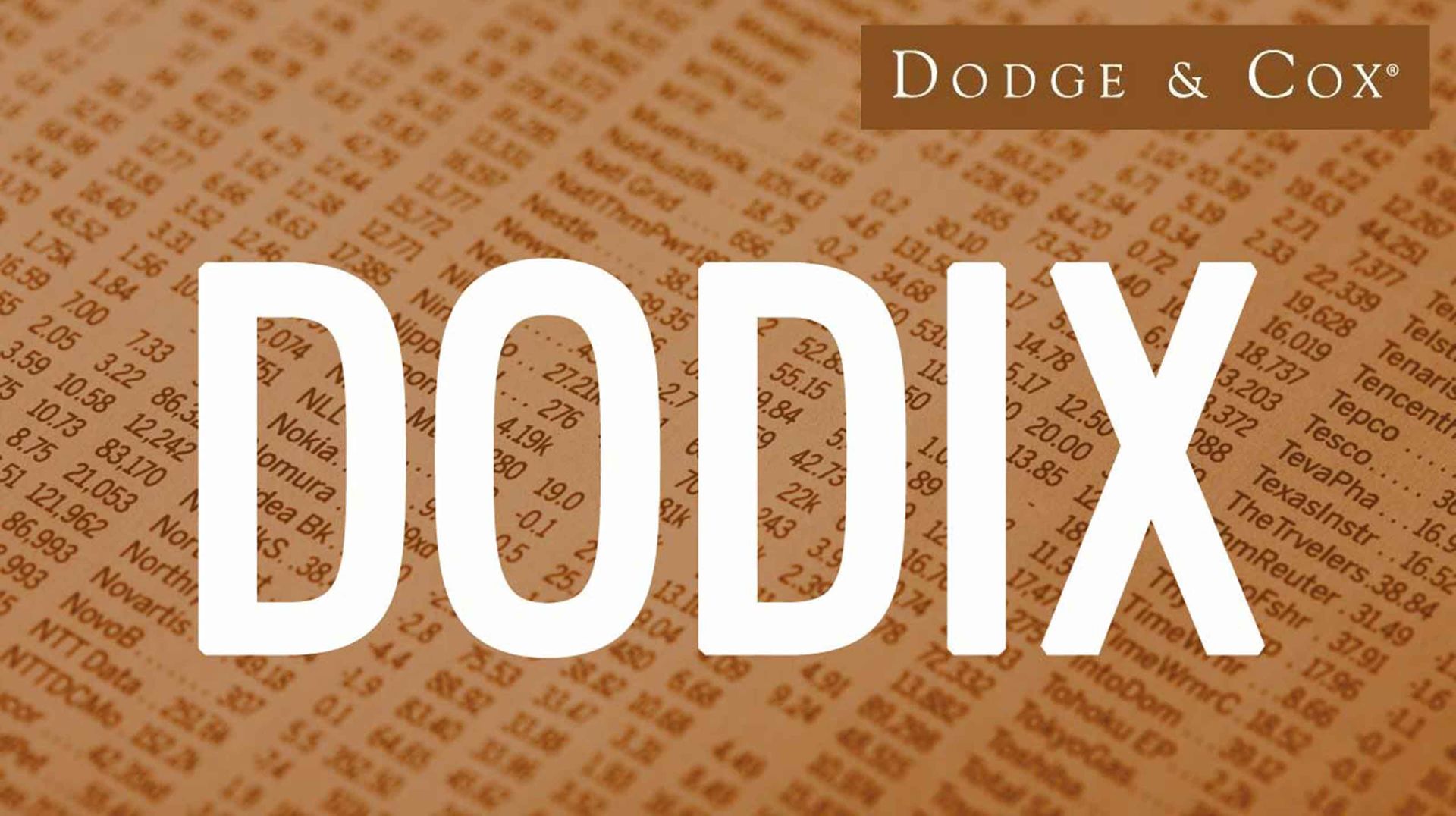 Dodge & Cox Income