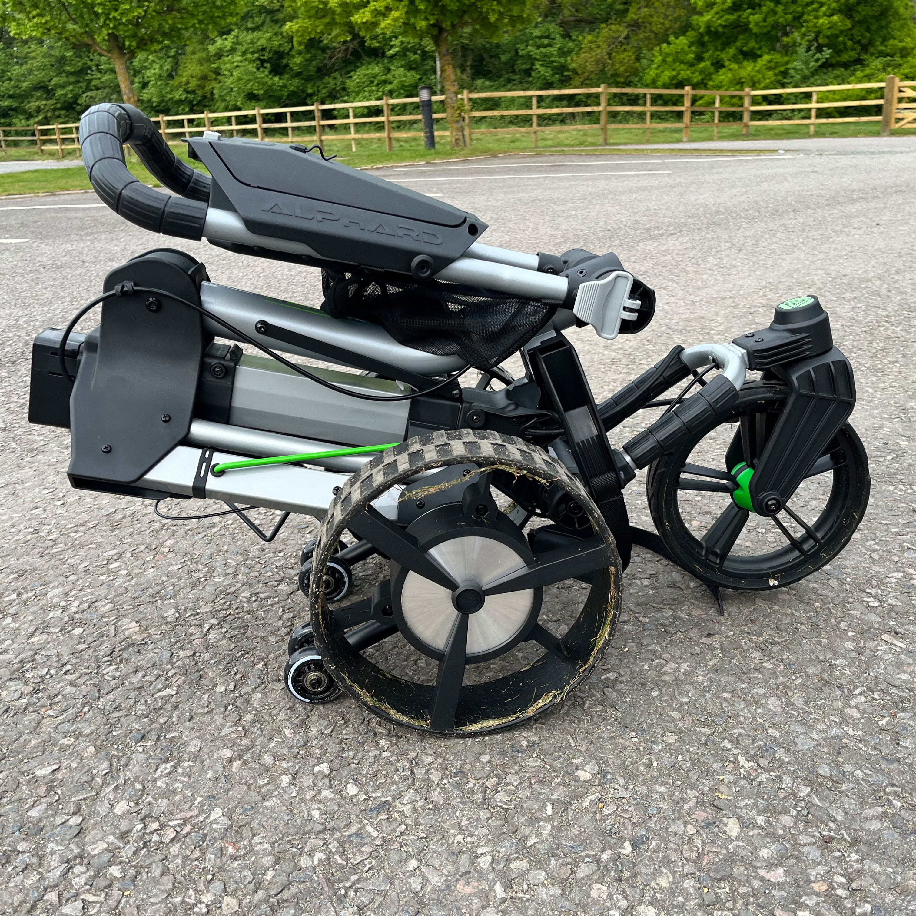 Alphard Cybercart Remote Electric Trolley Review