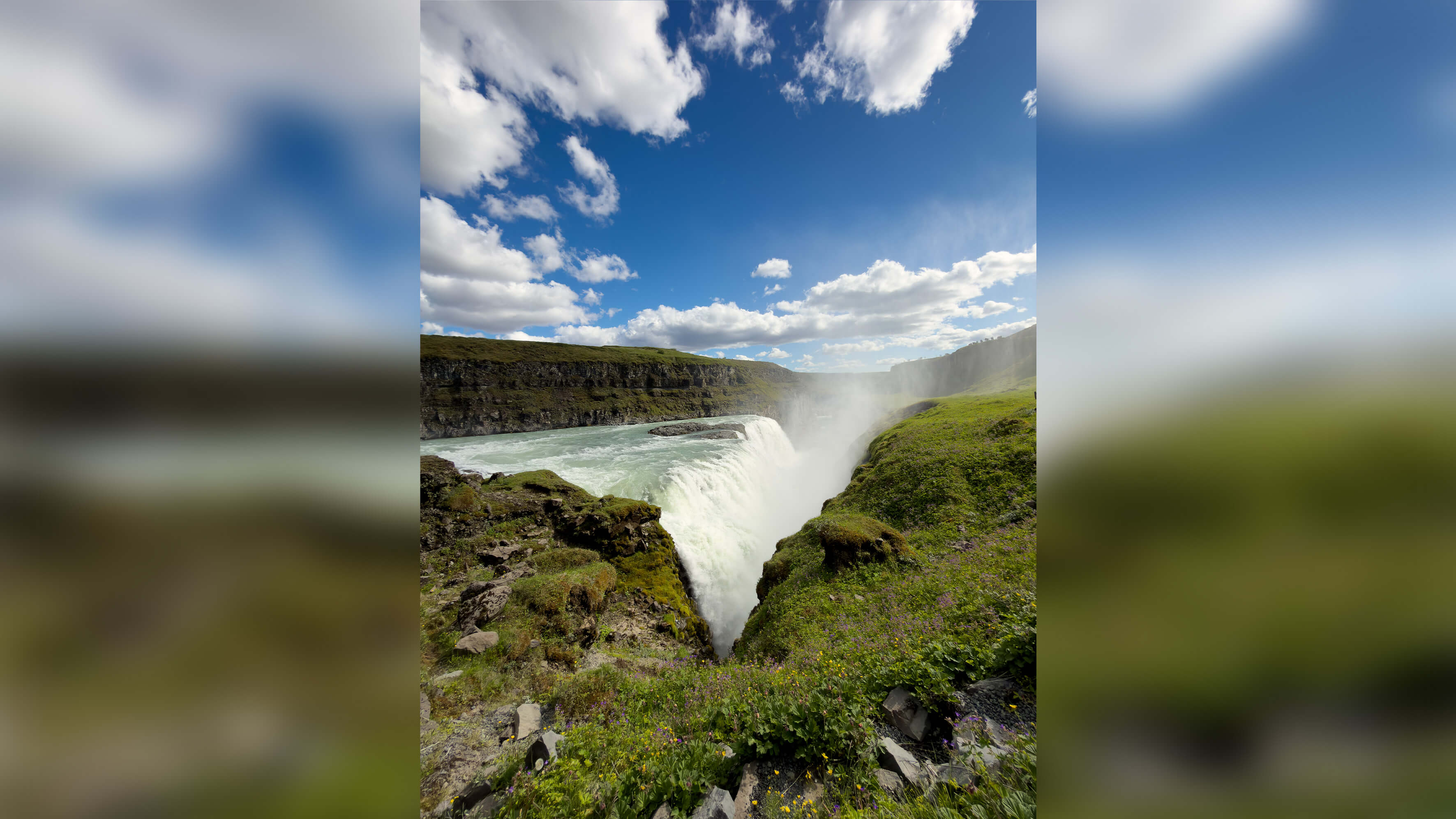 Waterfall.