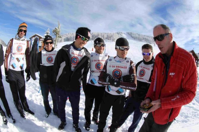 AG2R La Mondiale team building camp in Montgenevre