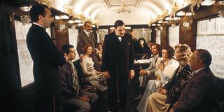 The cast of the 1974 adaptation of Murder on the Orient Express