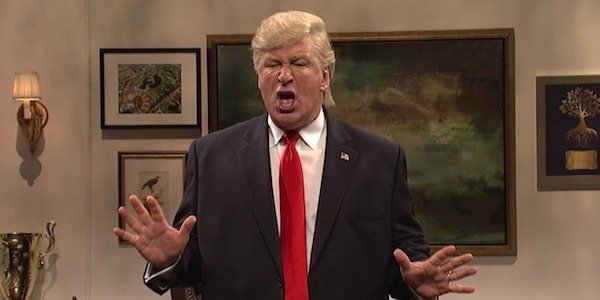 Alec Baldwin playing Donald Trump on SNL