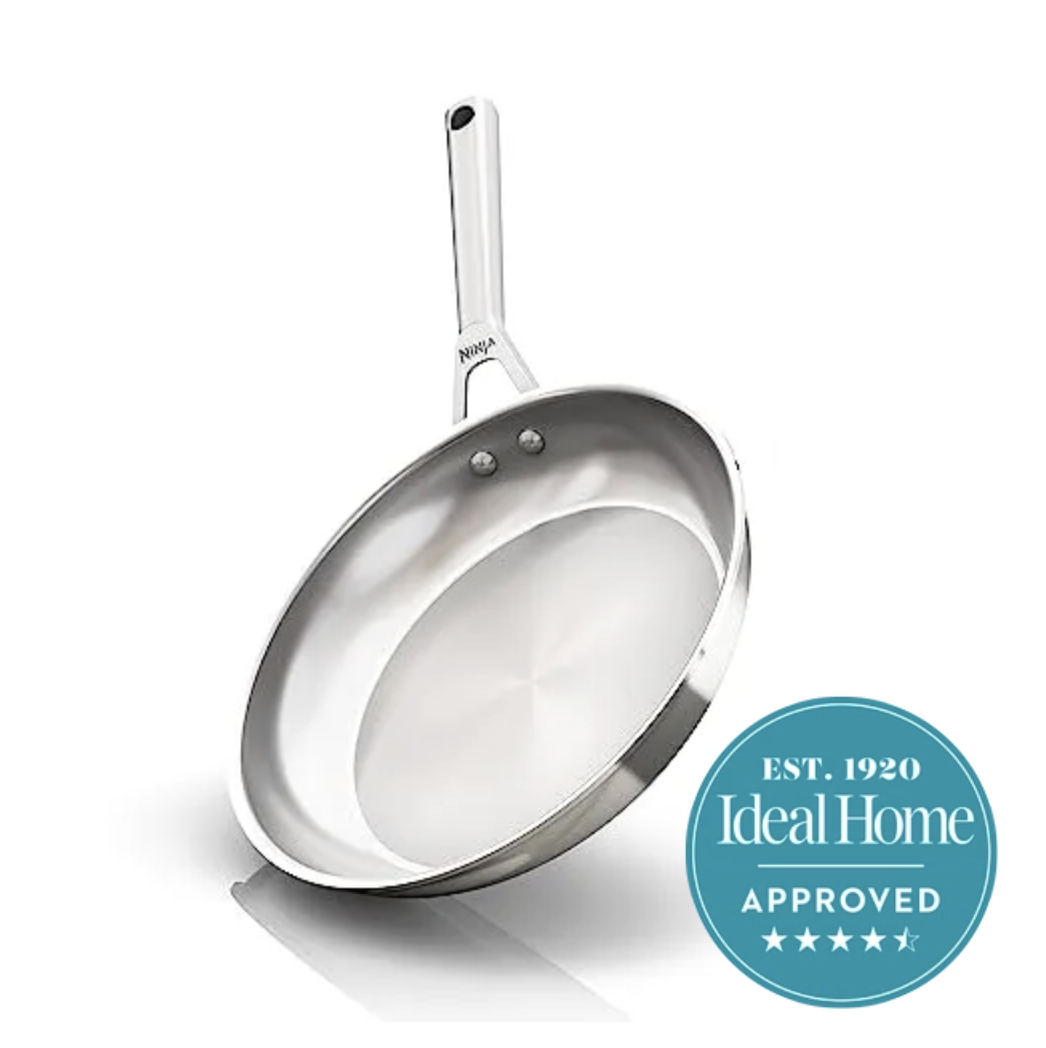 Ninja EverClad pan with badge
