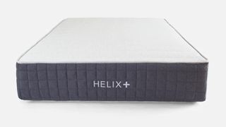 Best Helix mattress sales, deals and discounts: the Helix Plus mattress with a deep black base and soft white top