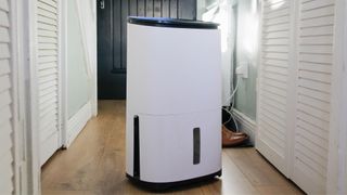 picture of dehumidifier in home hallway