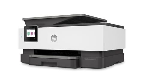 A photograph of the HP OfficeJet Pro 8022