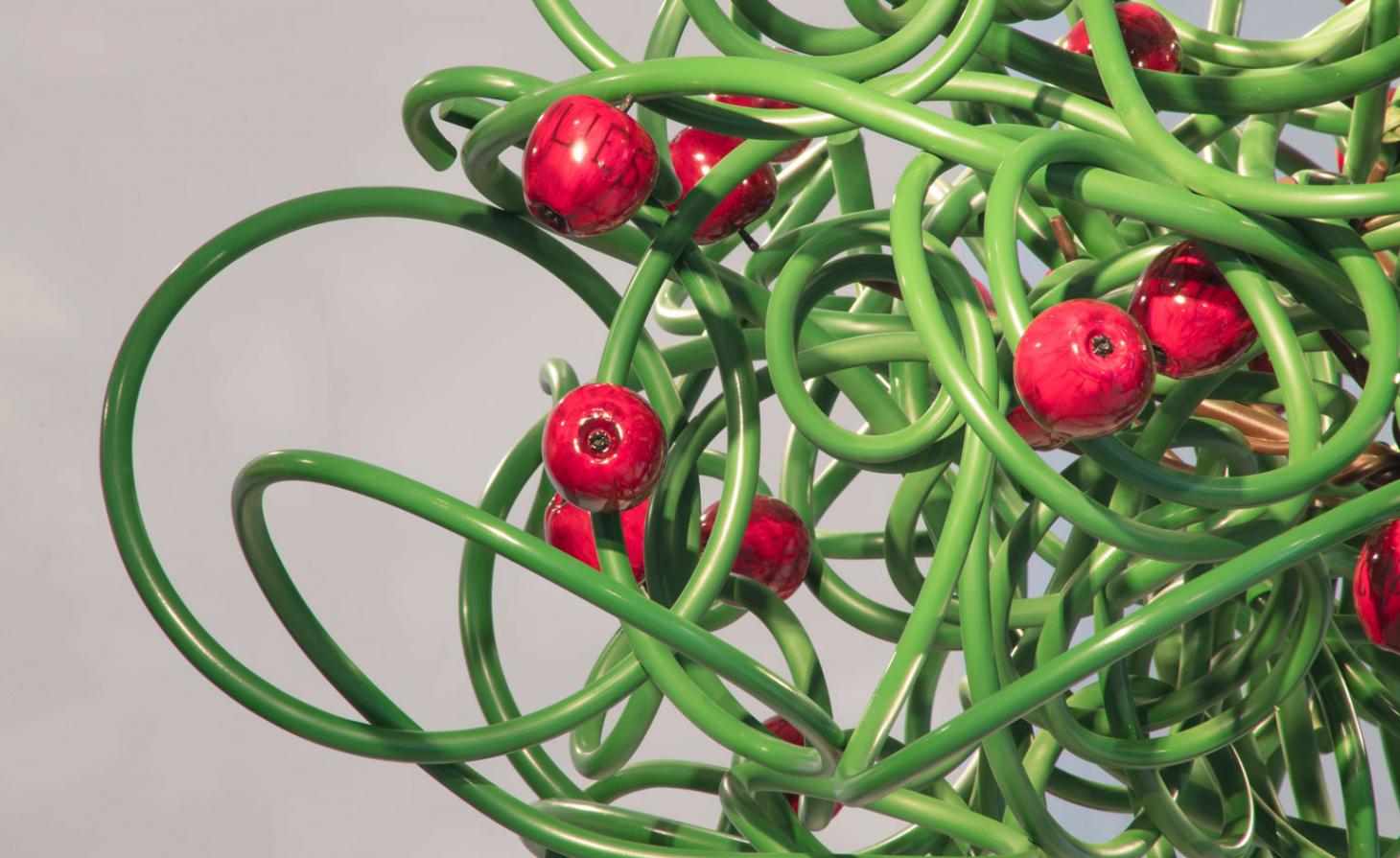 Detail view of The Apple Tree