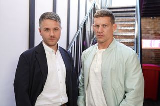 What is Carter Shepherd plotting against John Paul McQueen in Hollyoaks? 