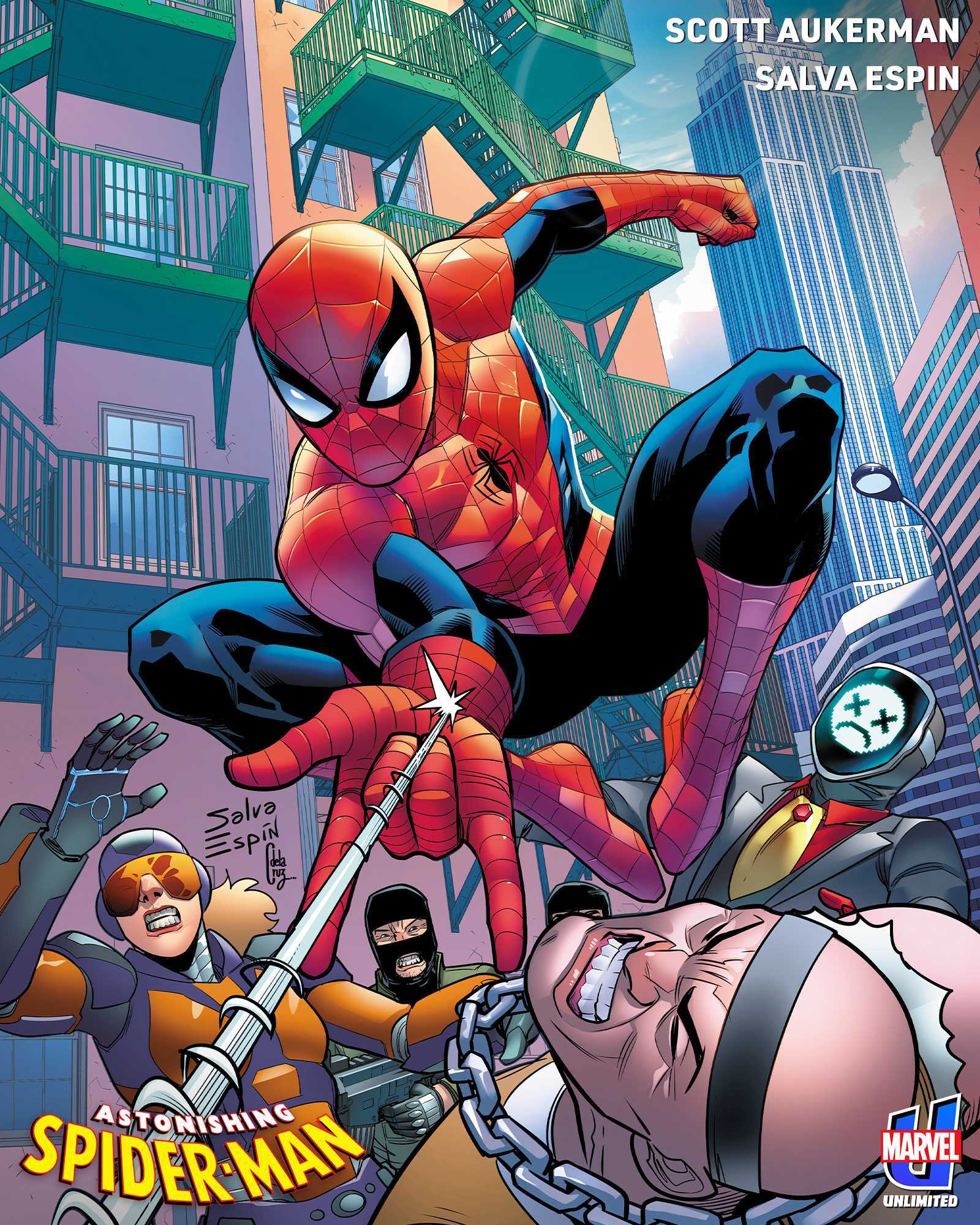 Spider-Man, los X-Men y los Vengadores encabezan una nueva línea de Astonishing Infinity Comics de Marvel Unlimited