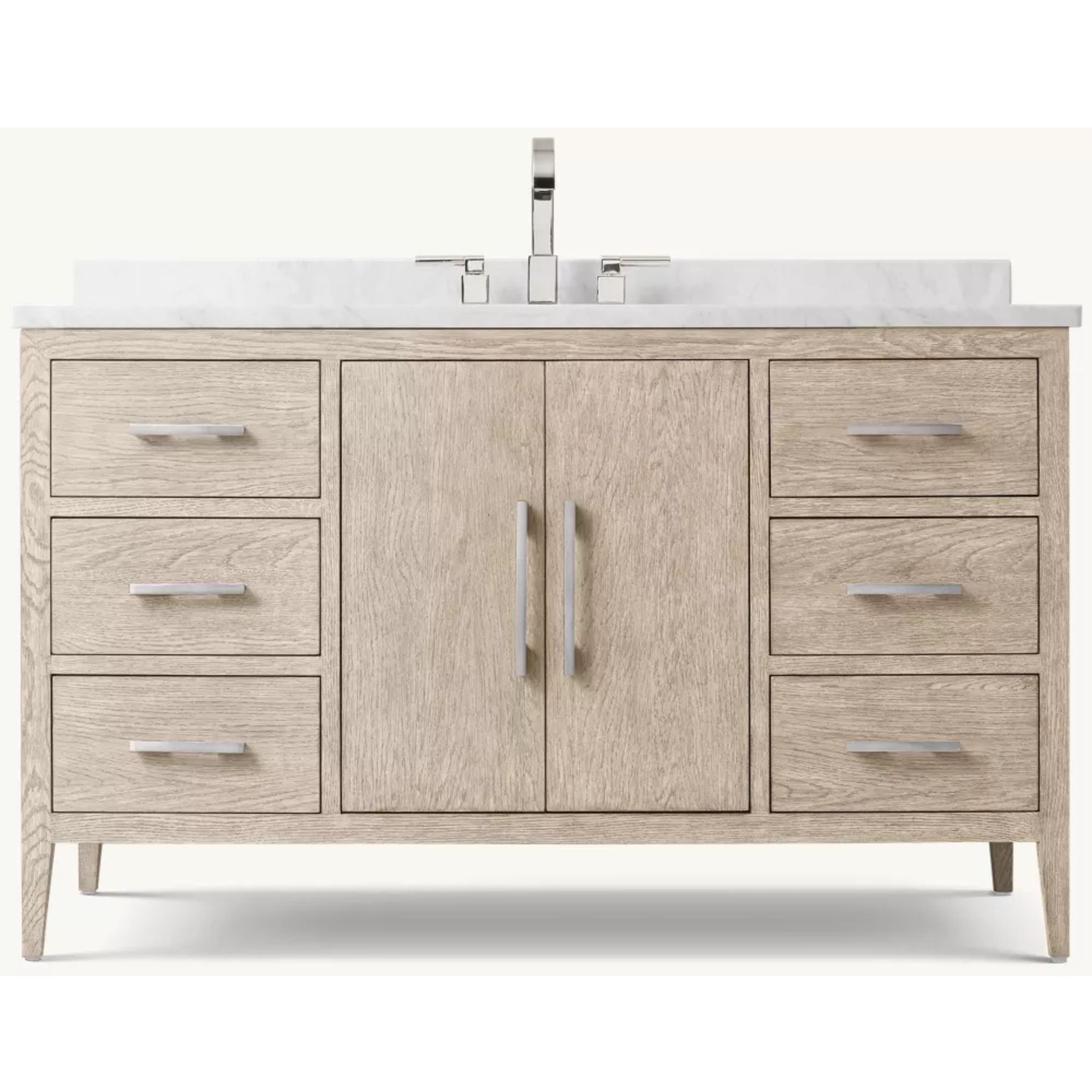 French Contemporary Single Extra-Wide Vanity