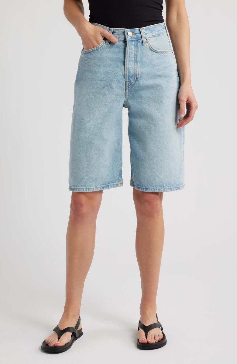 Denim Bermuda Shorts