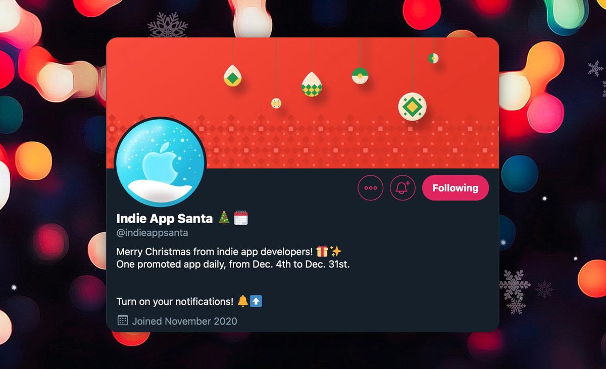 Indie App Santa