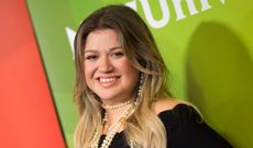 Singer Kelly Clarkson attends the NBC Universal TCA Winter Press Tour on January 9, 2018, in Pasadena, California.
