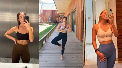 Best Pilates clothes: Ally Head doing Pilates
