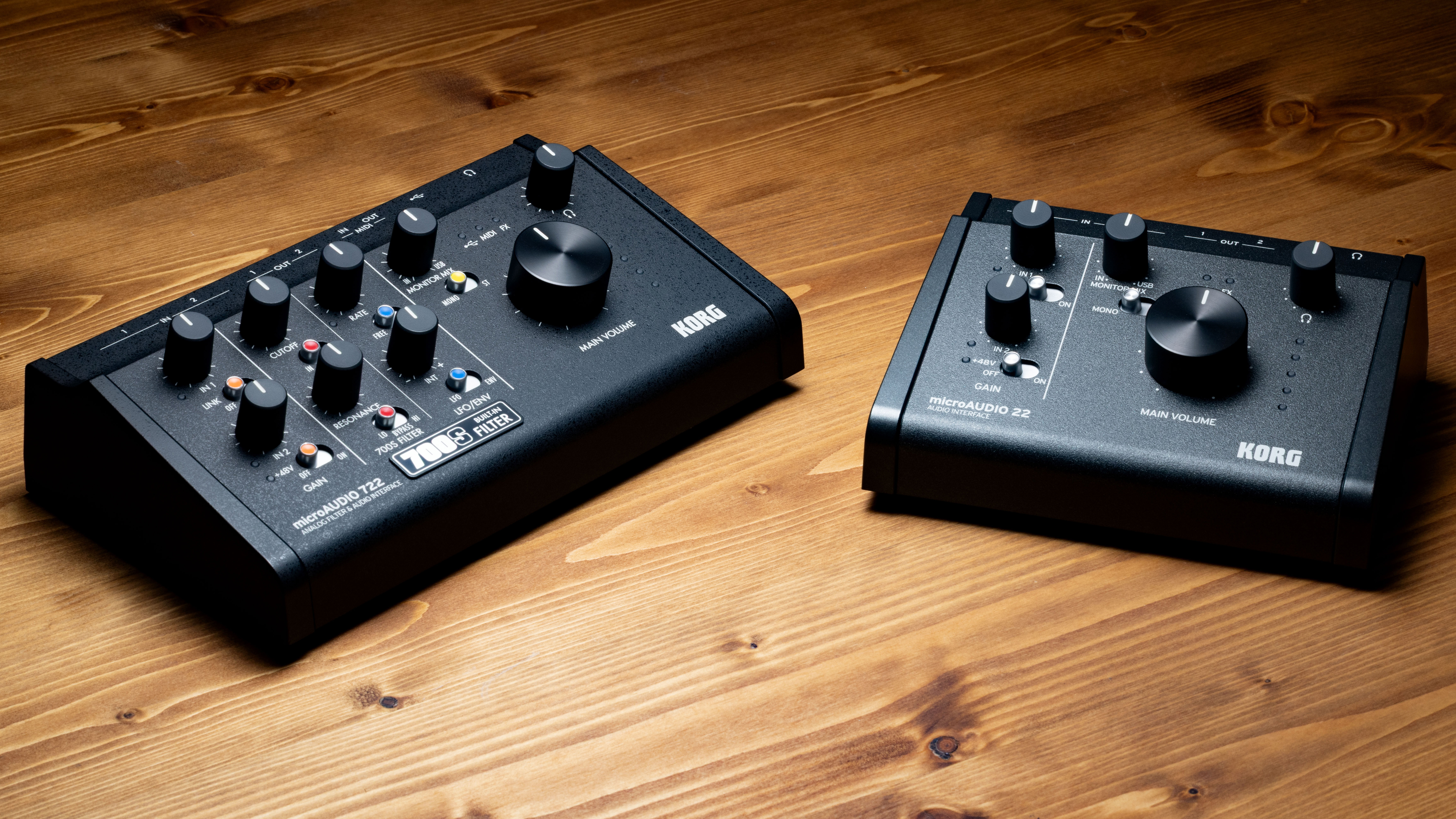 Korg microAudio interfaces