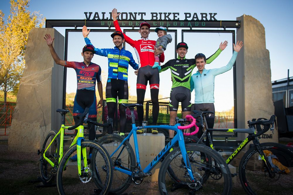 1st: Jamey Driscoll (Donnelly Sports), 2nd: MichaelVan Den Ham, 3rd: Keegan Swenson, 4th: Hector Riveros Paez, and 5th: AllenKrughoff