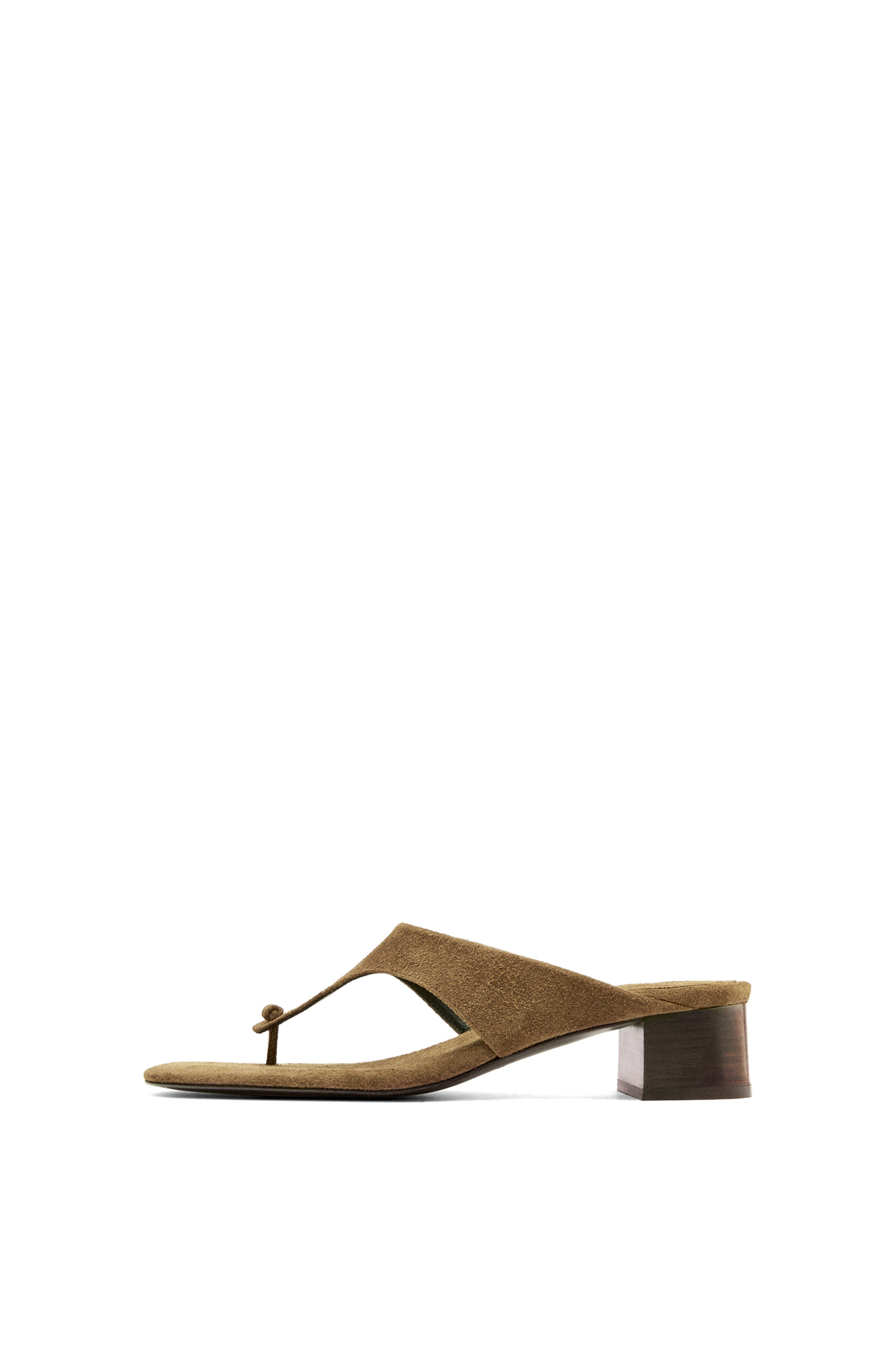 Heeled Sandals With Knot