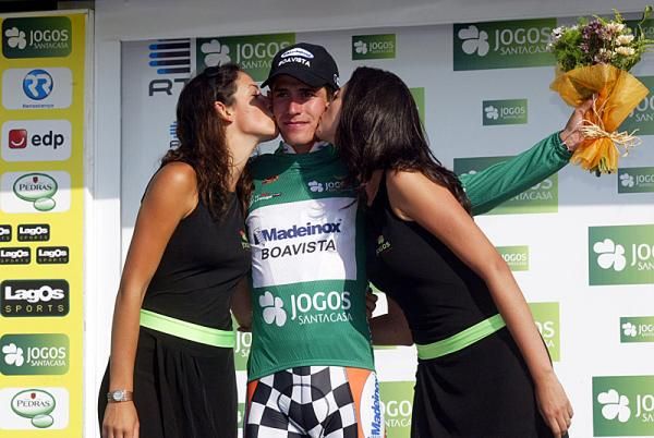 Sergio Sousa held onto the climber's jersey.