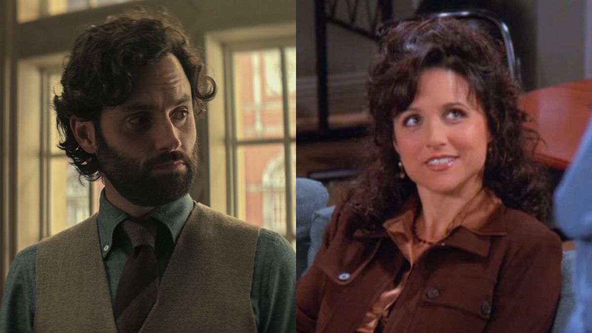Penn Badgley Did Seinfelds Elaine Dance For Julia Louis Dreyfus So Where Is Her Joe Impression 