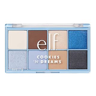 E.l.f. Cookies 'n Dreams Eyeshadow Palette, 8 Ultra-Pigmented Matte, Shimmer & Metallic Shades, Luxe, Creamy & Blendable Formula, Vegan & Cruelty-Free