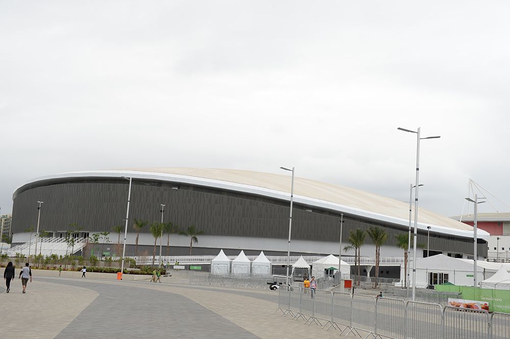 The velodrome in Rio