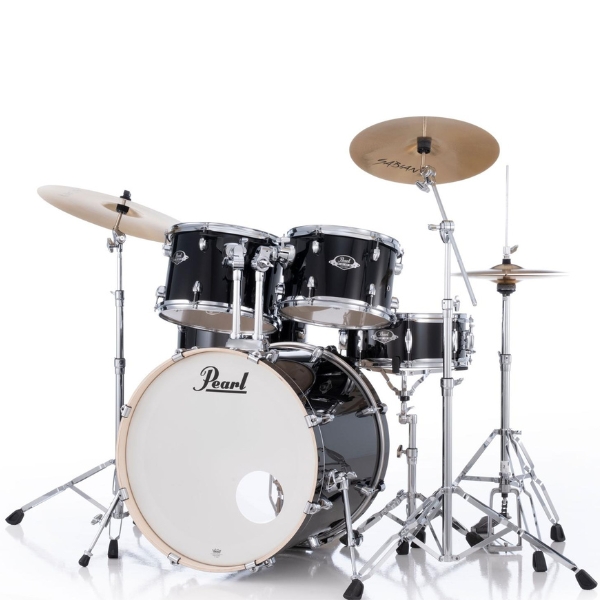 A Pearl Export EXX drum set