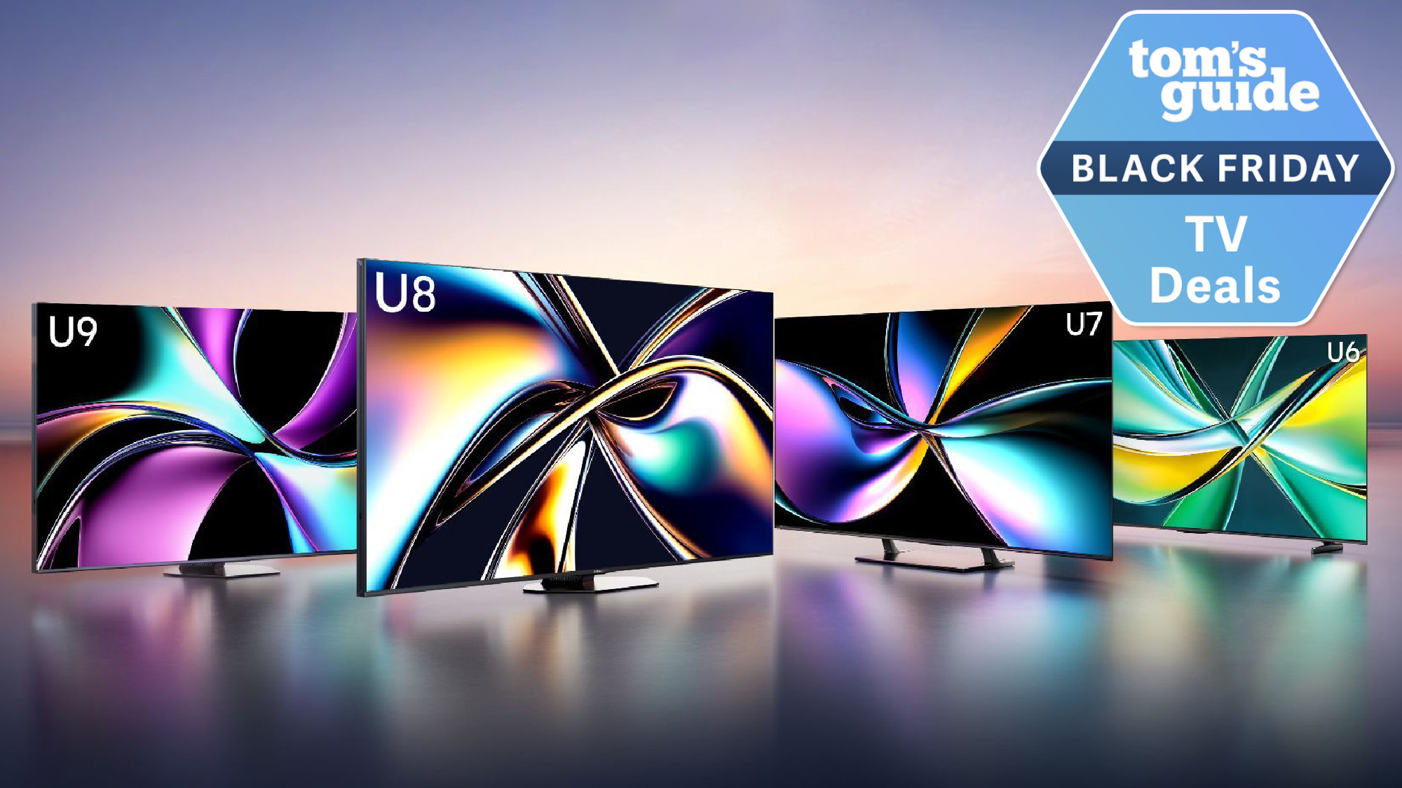 Hisense 2025 TV deals with Black Friday tag
