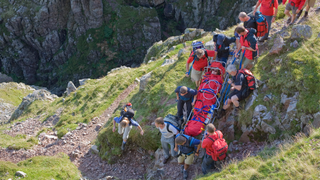 Mountain Rescue in action