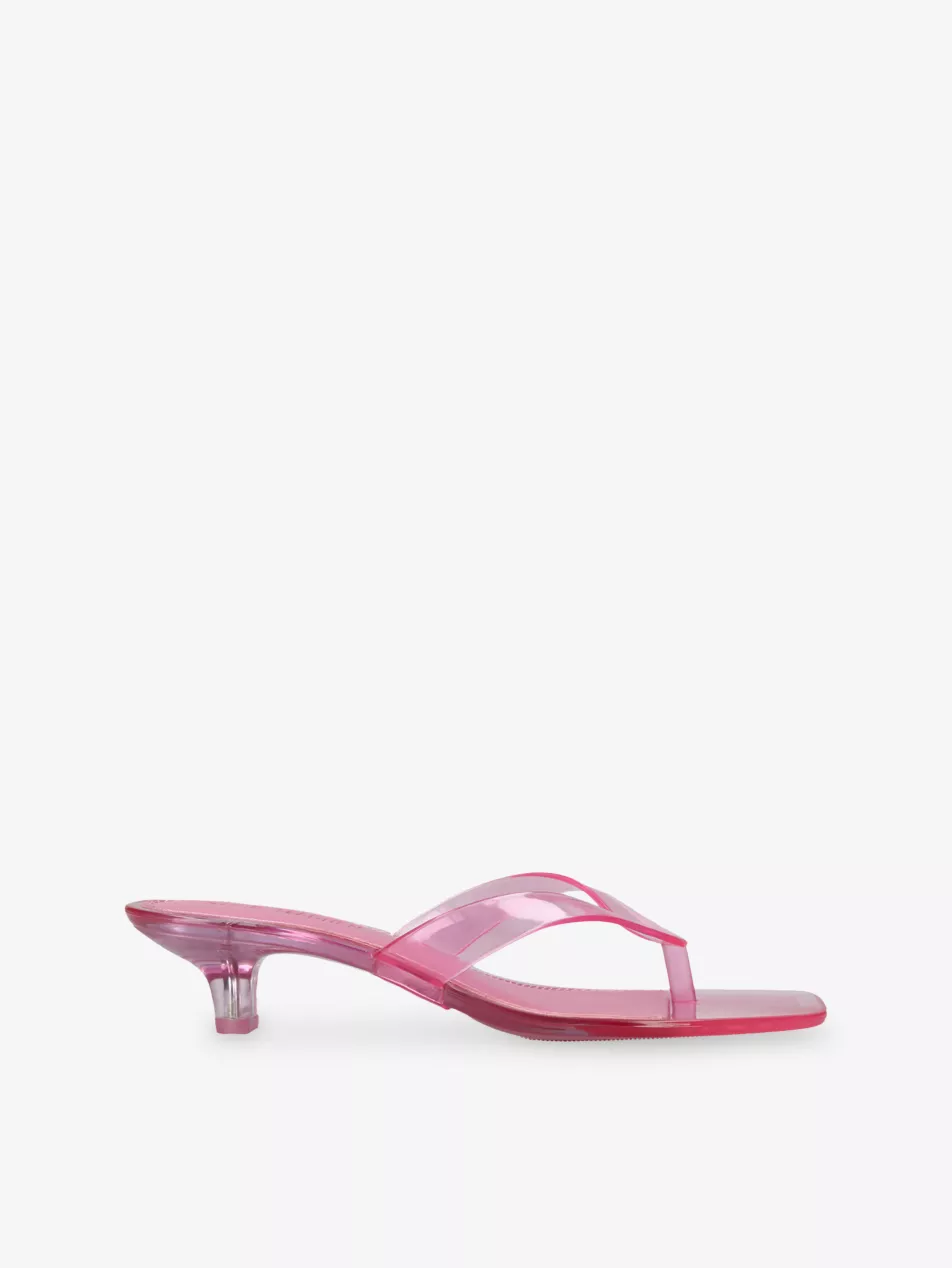 Tracie Heeled Jelly Sandals - Eur 36 / 3 Uk Women