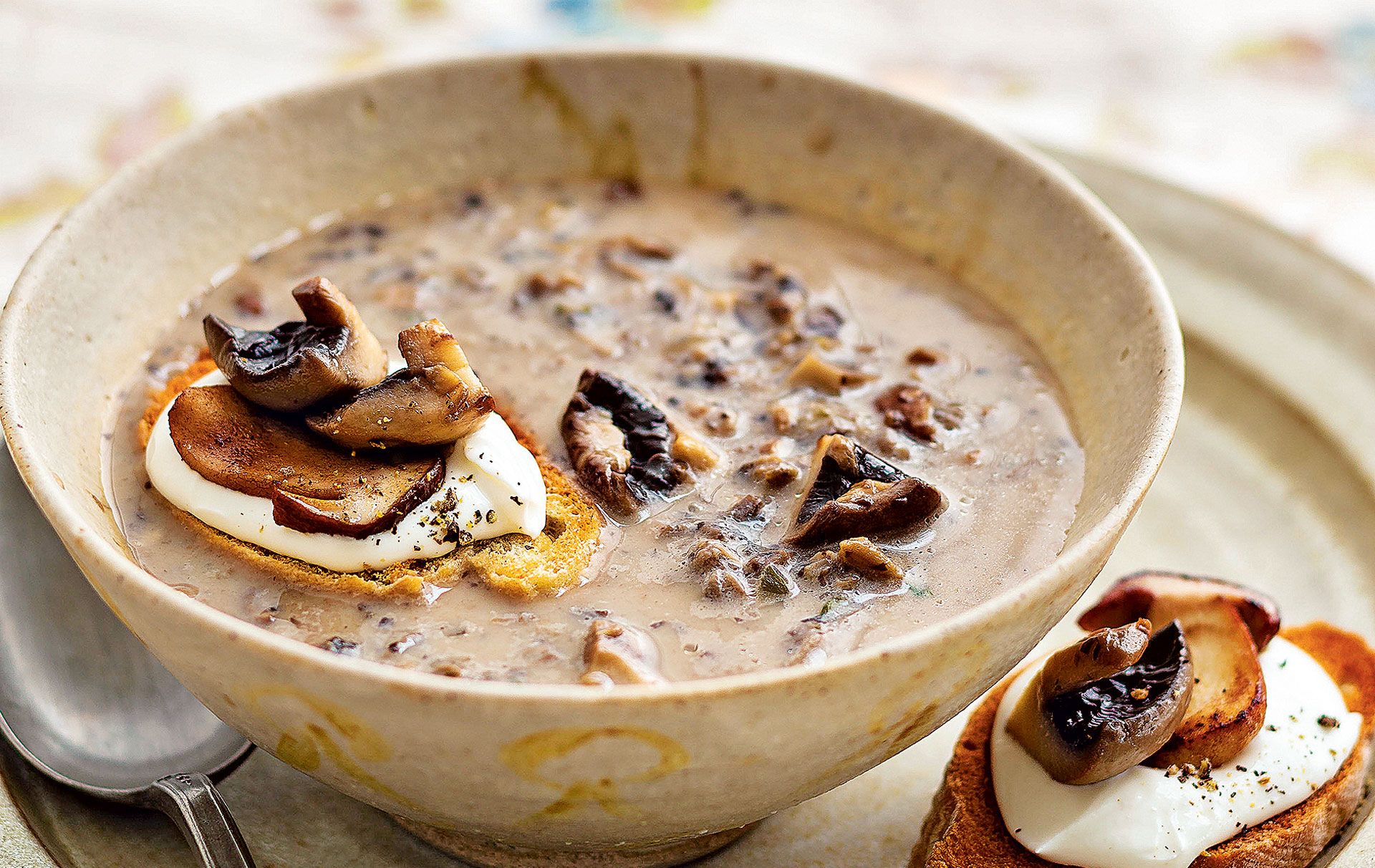 Mushroom soup recipe