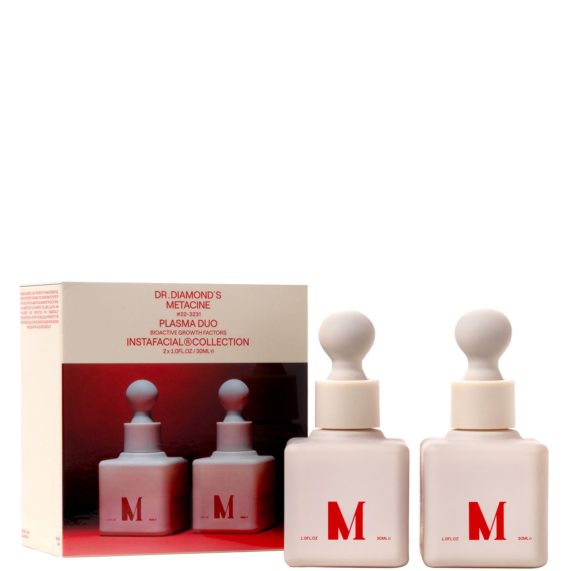 Dr. Diamond's Metacine Instafacial® Plasma Duo Bioactive Growth Factors ($400 Value)