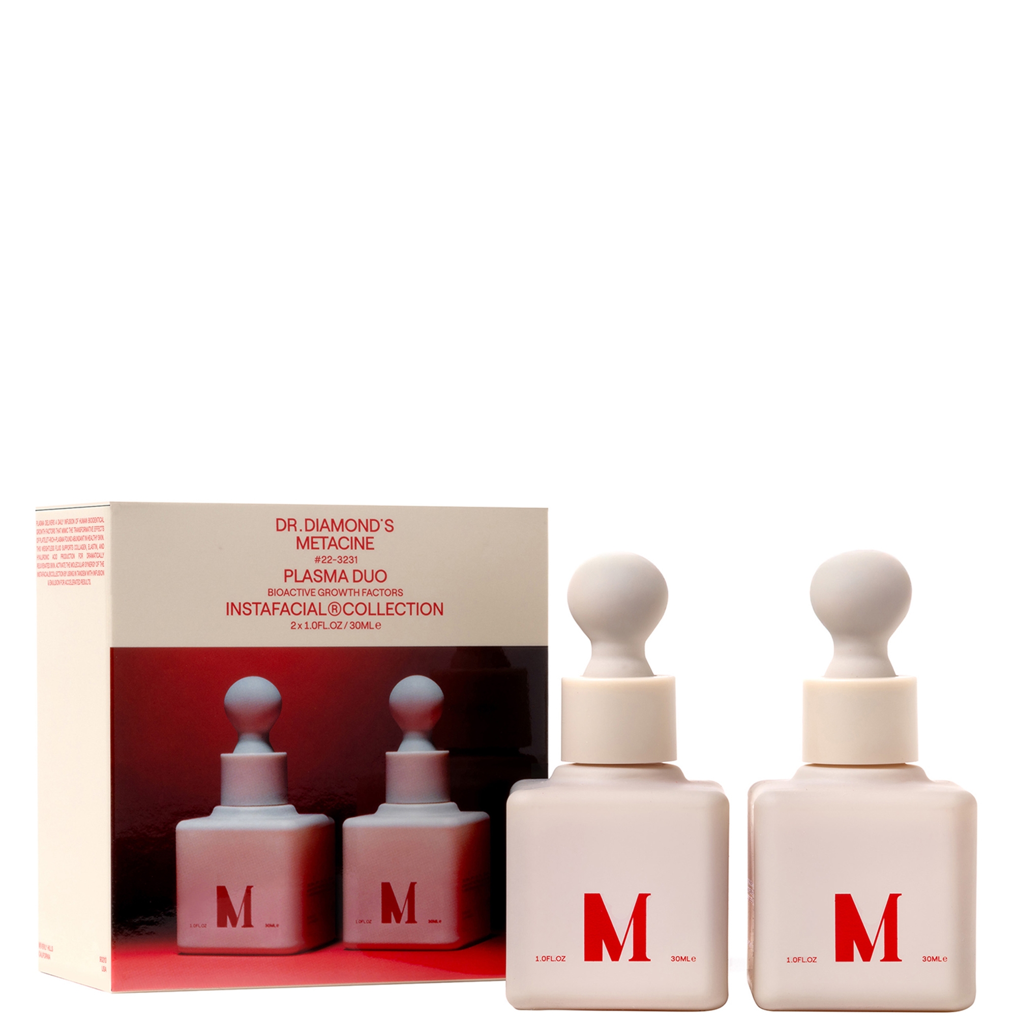 Dr. Diamond&#039;s Metacine Instafacial&amp;reg; Plasma Duo Bioactive Growth Factors ($400 Value)