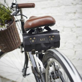 Vida Vida Leather bike saddle bag
