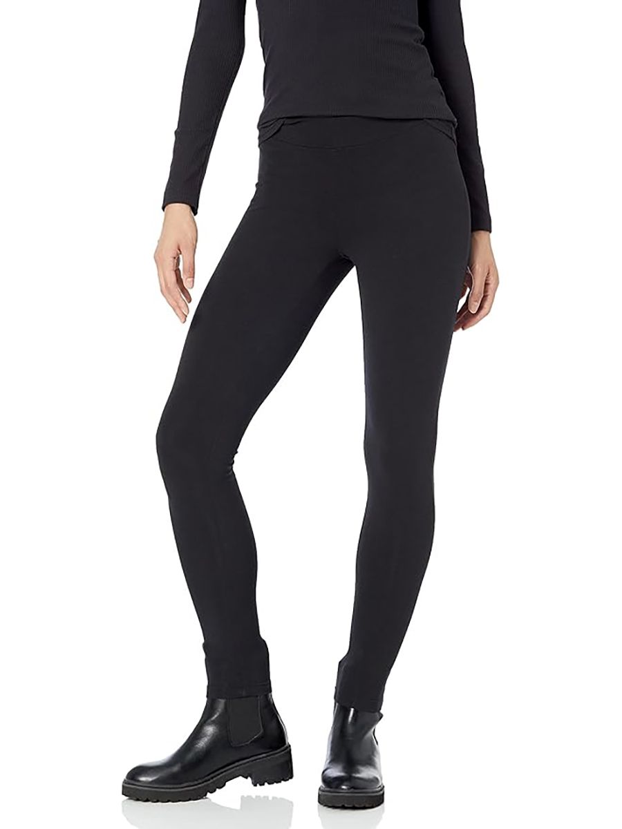 Amazon Essentials, Amazon Essentials Soft Leggings for Women, Black Color, Large