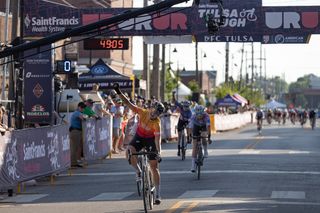 Arts District Criterium - pro women - Tulsa Tough: Skylar Schneider takes back-to-back wins at Arts District Criterium