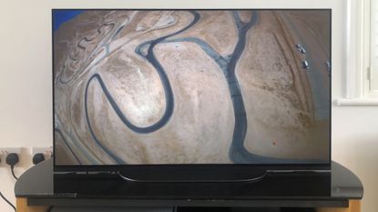 Sony 42-inch A90K OLED TV on T3 background