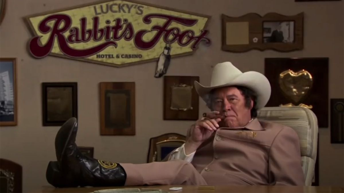 Footage from inside Lucky&#039;s Rabbits Foot casino in The Grand 2007.