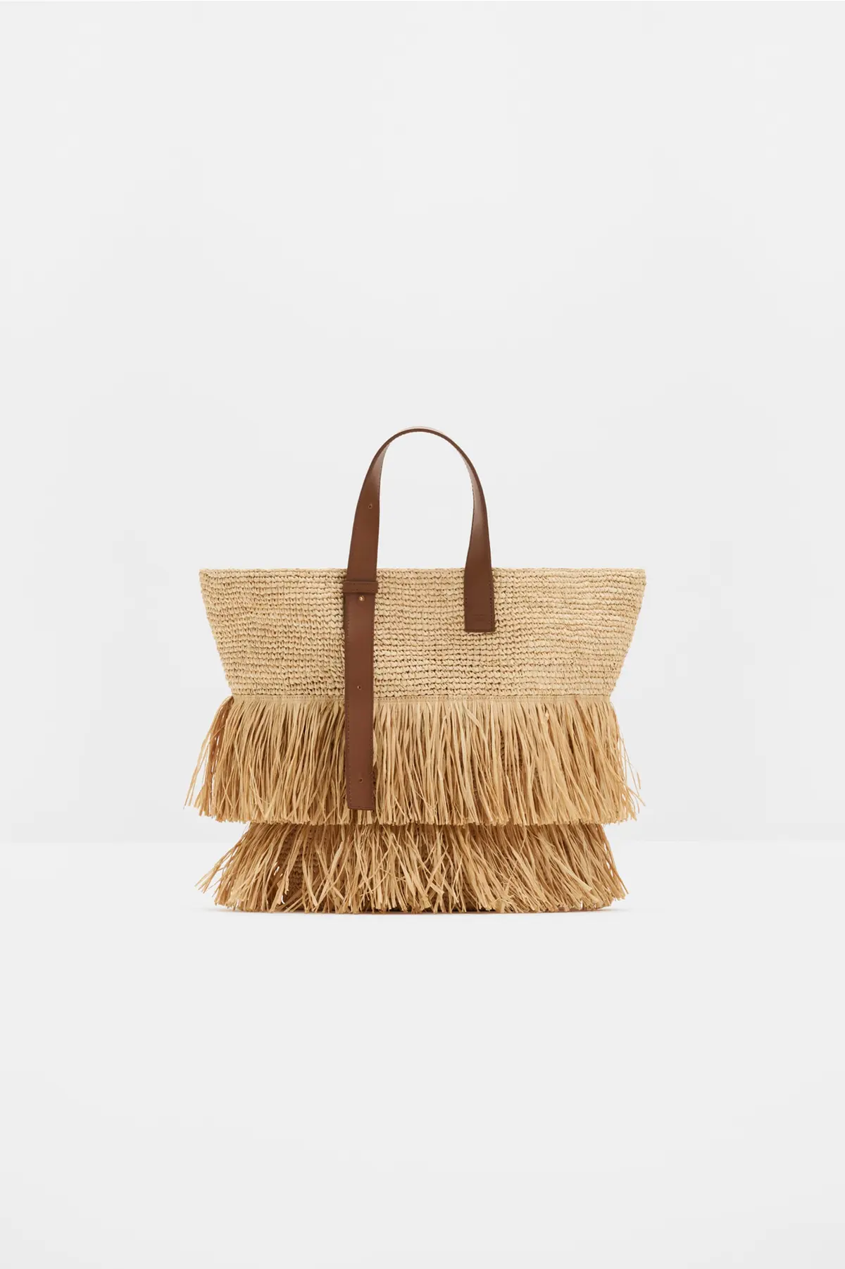 Malina, Jina Raffia Tote Bag