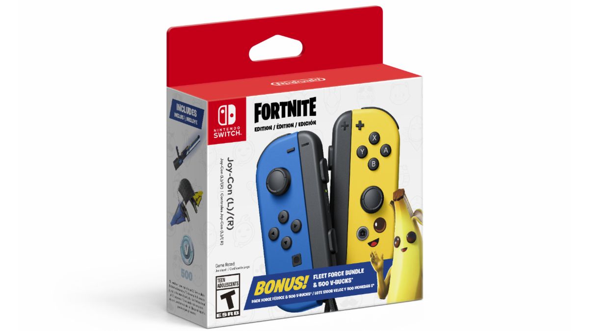 Fortnite Joy-Cons Announced with Bonus In-Game Items