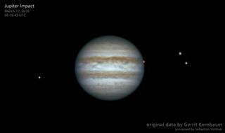 March 17, 2016, Jupiter Impact
