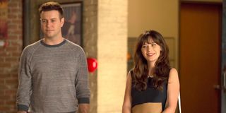 Taran Killam and Zooey Deschanel in New Girl episode What About Fred