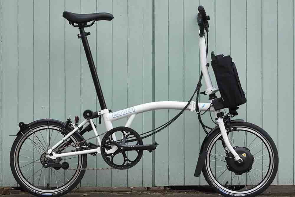 brompton folding electric bike