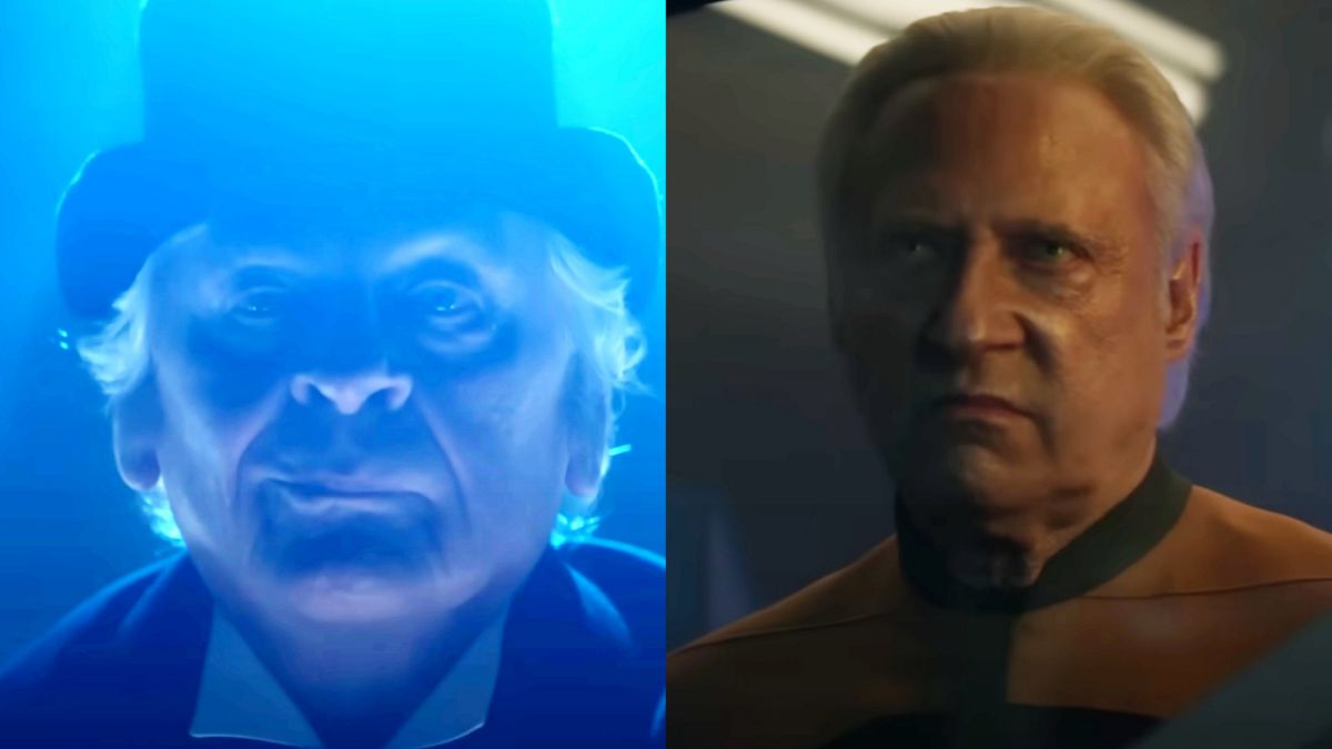 Moriarty and Lore on Star Trek: Picard Season 3 on Paramount+