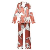 Olivia von Halle, Lila silk pyjamas, £460