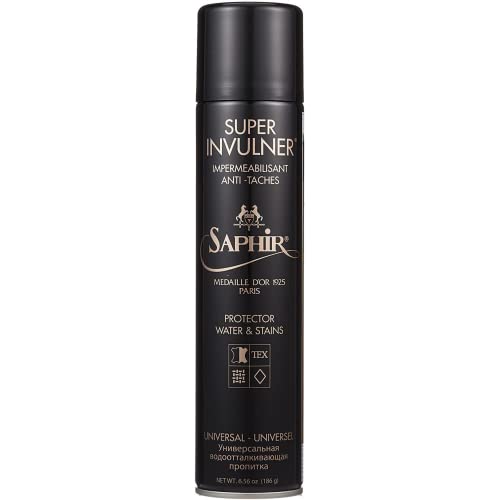 Saphir Medaille D&amp;rsquo;or Super Invulner &amp;ndash; Waterproof Spray for All Leather Shoes &amp;amp; Boots, Shoe Protector Spray &amp;ndash; Neutral