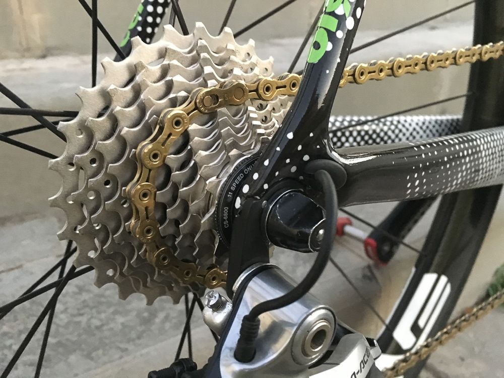 The rear drop outs