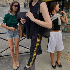 Influencers wearing adidas.