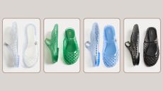 M&S jelly sandals