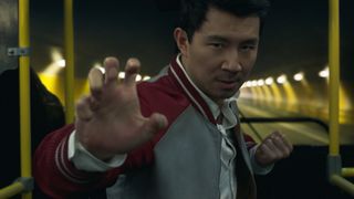 Simu Liu as the titular character in Marvel's Shang-Chi and the Legend of the Ten Rings