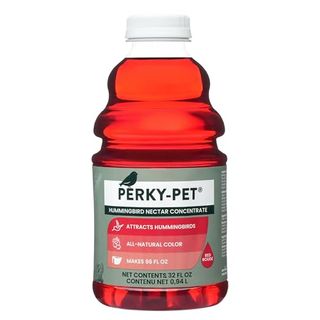 Perky-Pet 238 Red Hummingbird Liquid Nectar 32 Fl.oz - Makes Up to 96 Fluid Ounces